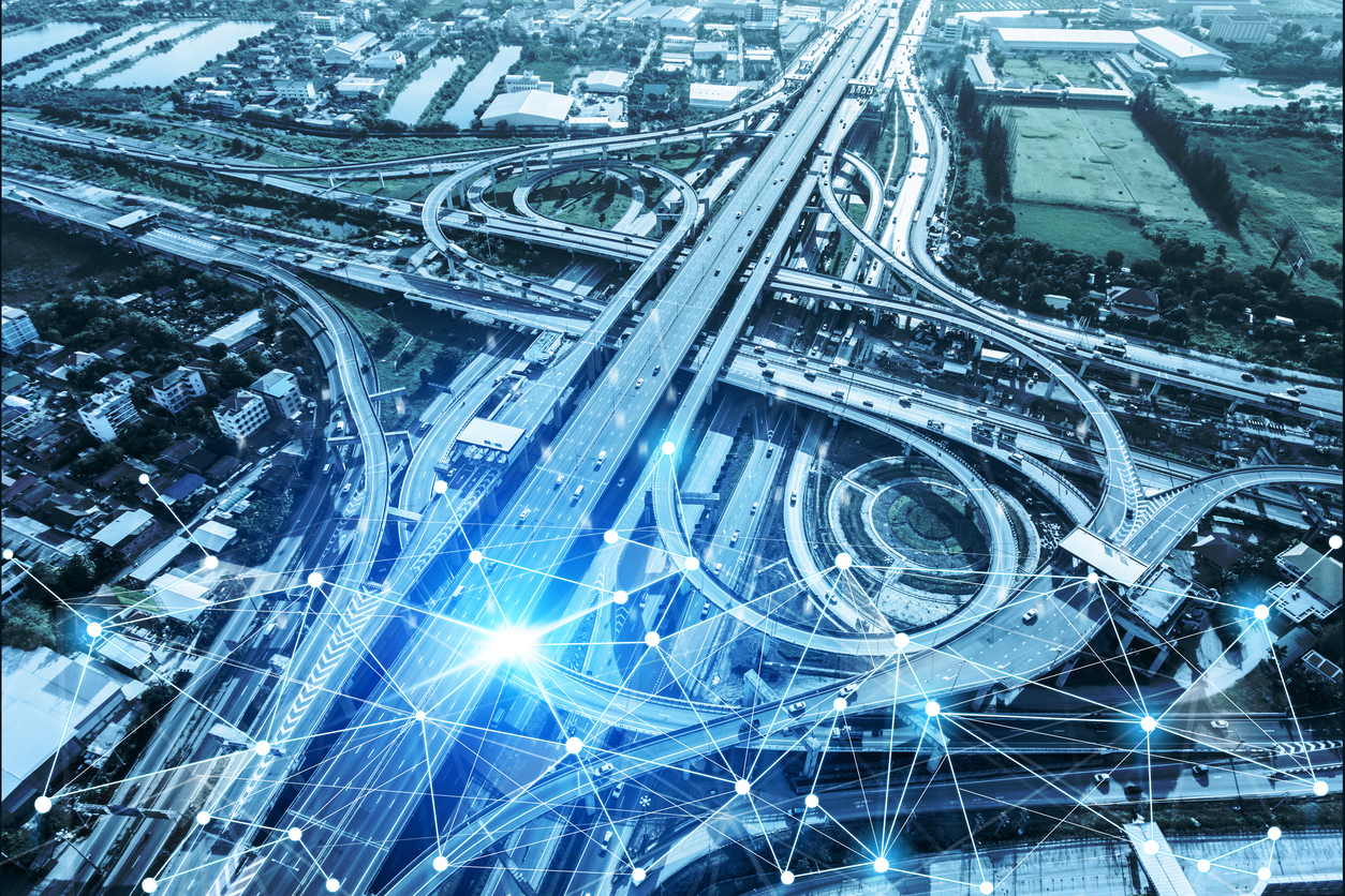 Highway Performance Monitoring System upgrades - National highways showing the use of AI to provide digital information analysis.